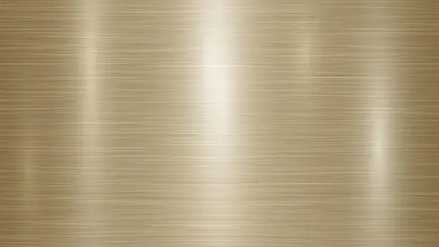 Texture of brushed brass