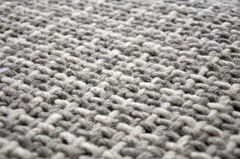 Woven texture of a natural fiber rug