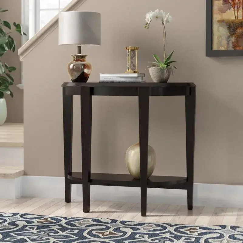 A styled vignette on a console table