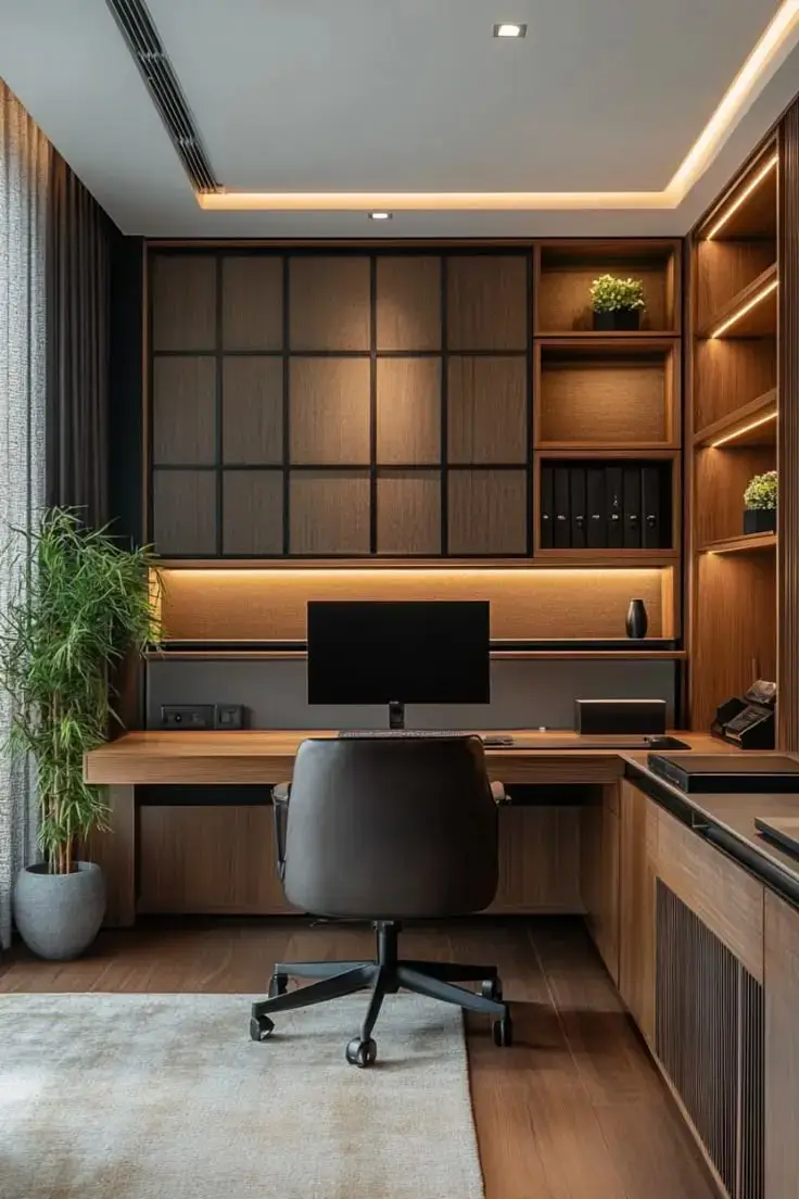 A modern home office
